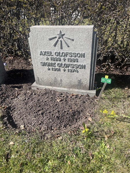 Grave number: 1 3 F1 128