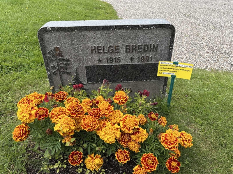 Grave number: SÄ NYA   456-457