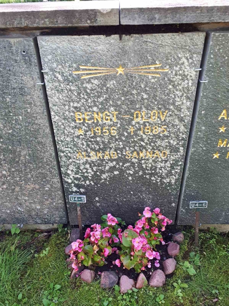 Gravnummer: GK U 4     5