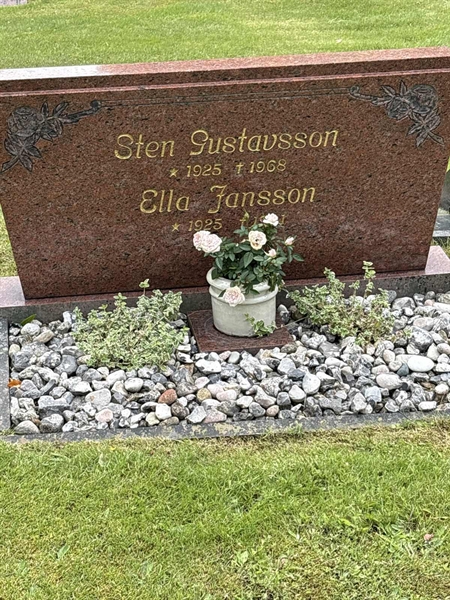 Grave number: SKF E   187, 188