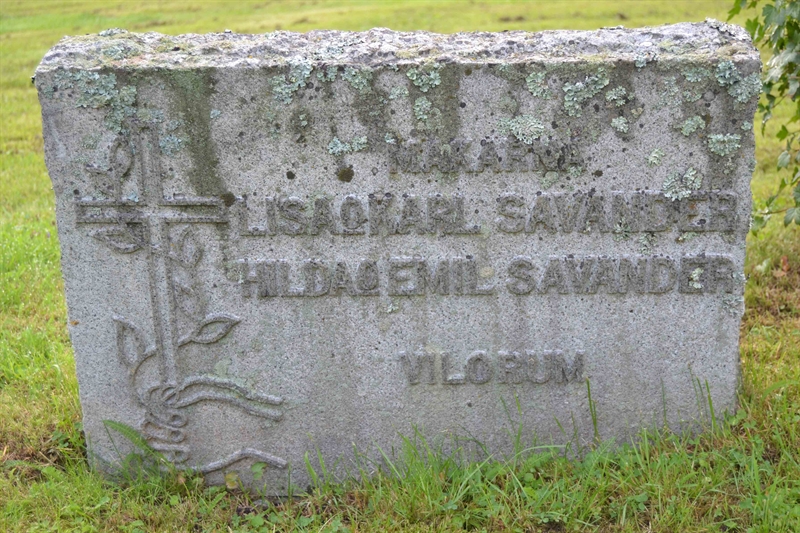 Grave number: 1 L   599