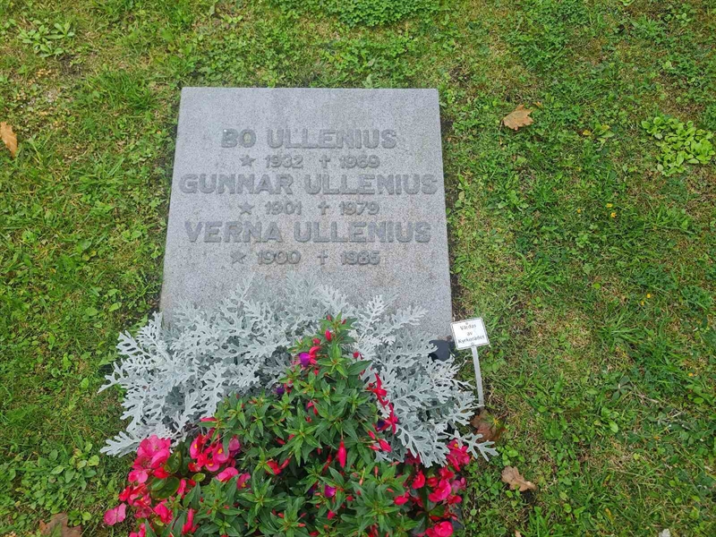 Gravnummer: EkGa A   206-207