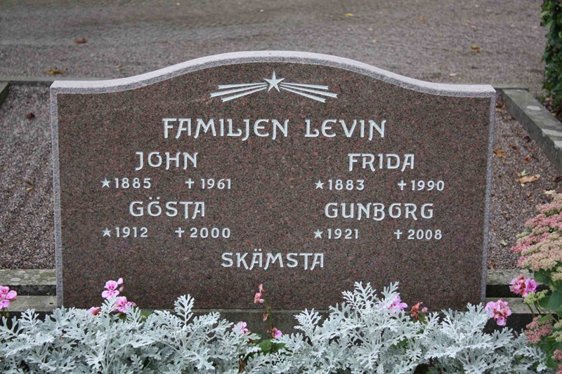 Grave number: 1 K L   14