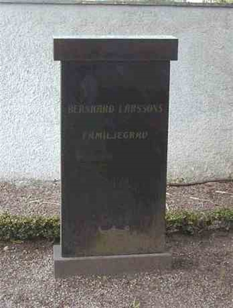 Grave number: BK F    73, 74