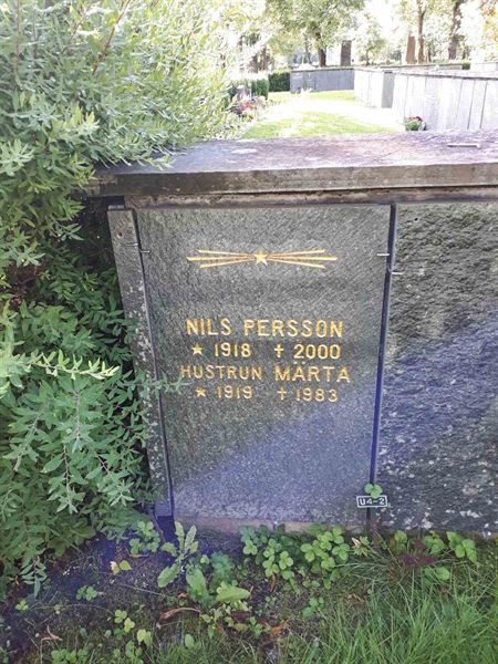 Gravnummer: GK U 4     1