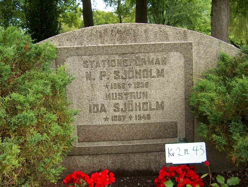 Grave number: HÖB 2    43