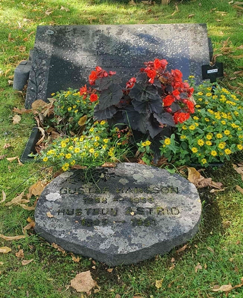 Grave number: 1 X    64-65