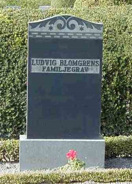Grave number: BK H   205, 206