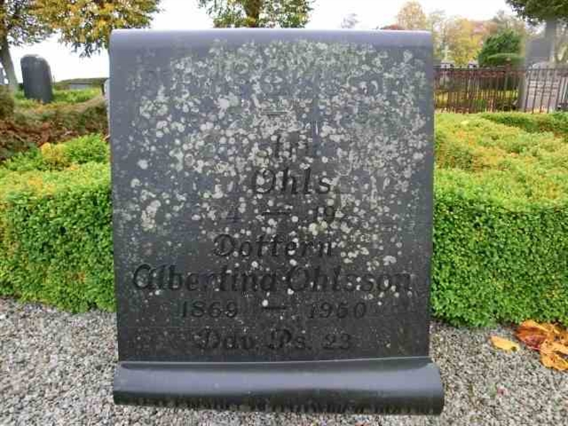Grave number: ÖK J    006