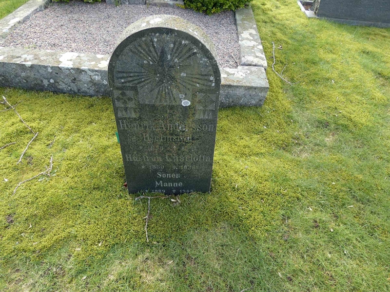 Grave number: BR G   191