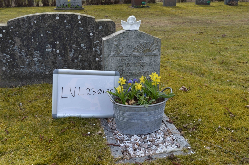 Grave number: LV L    23, 24, 25