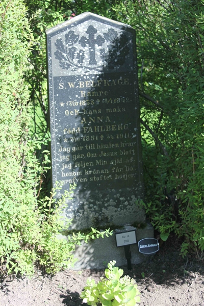 Grave number: BOL A 200