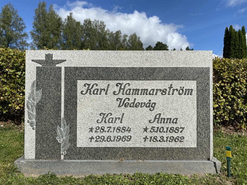 Grave number: 1 17 99, 100