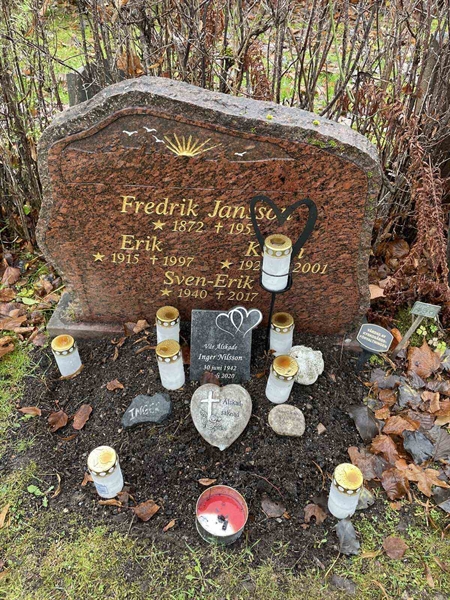 Gravnummer: GK A 3   456