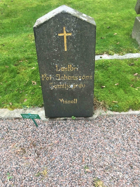 Grave number: BR G   176