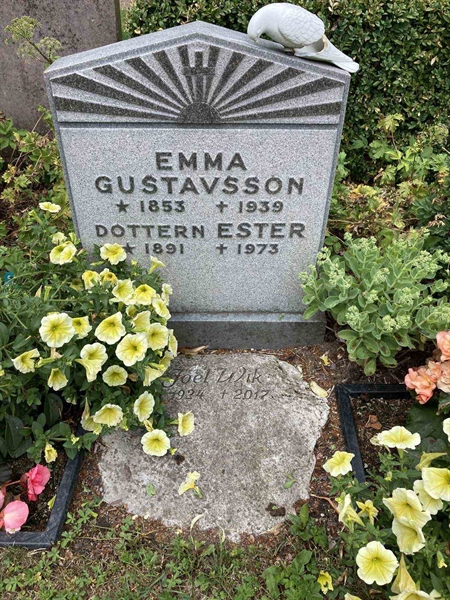 Gravnummer: Kärn ga pers   600