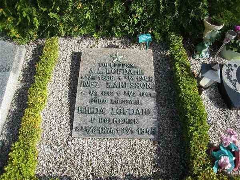 Grave number: NK Urn i    14