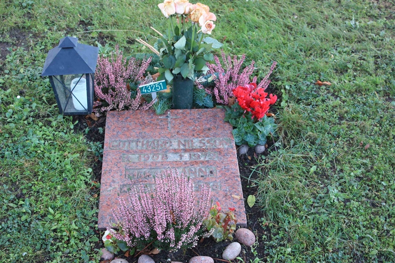 Grave number: Ö U10    51