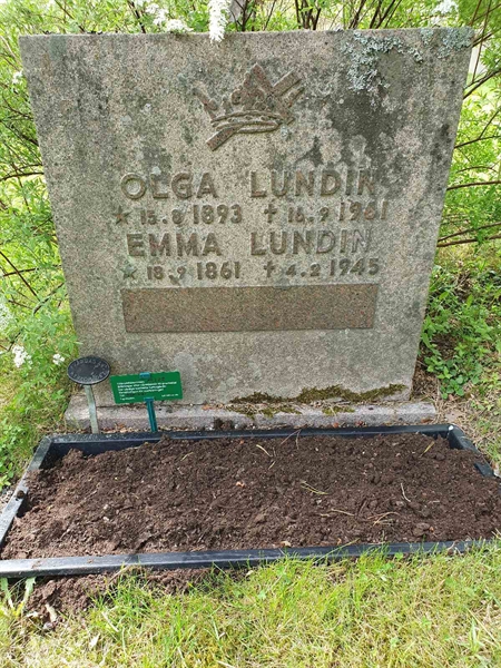 Grave number: 1 NC    22