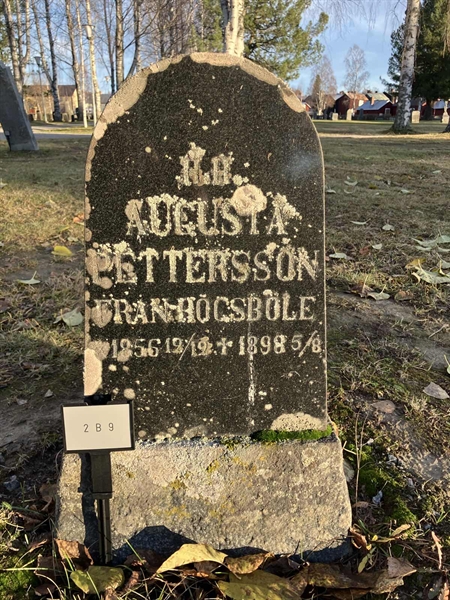 Hautatunnus: 2 B     9