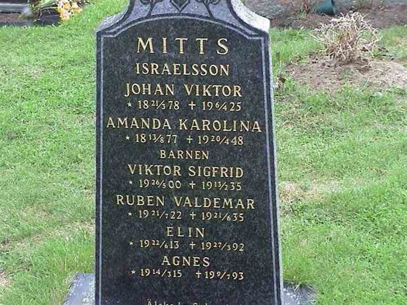 Grave number: 1 GC 11    122