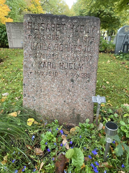 Gravnummer: 1 H    54