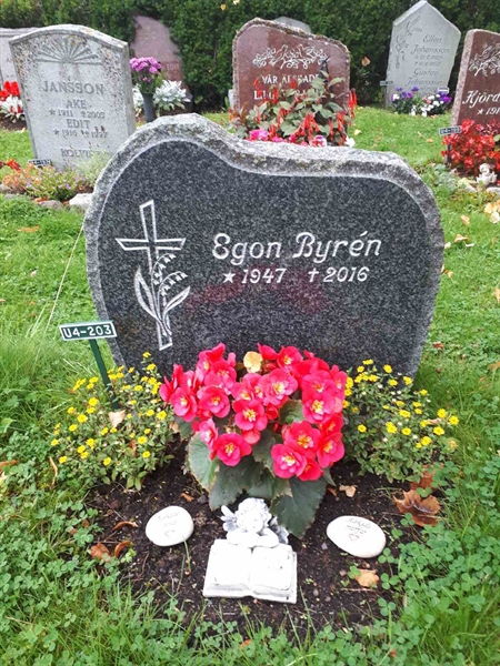 Gravnummer: GK U 4   203