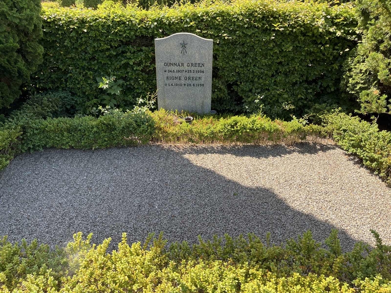 Grave number: NK G   106