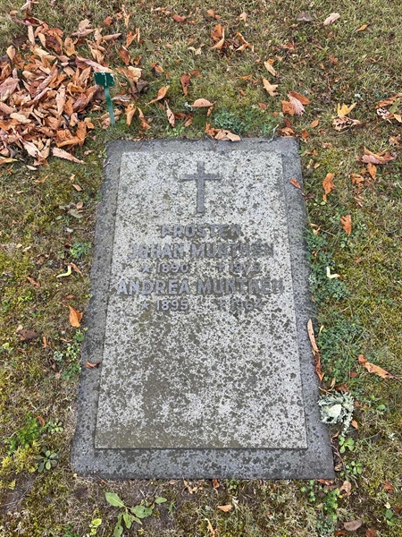 Grave number: Ö 20    26.A-B