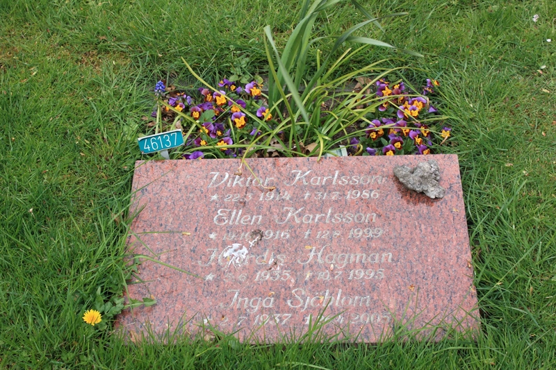 Grave number: Ö 46   137