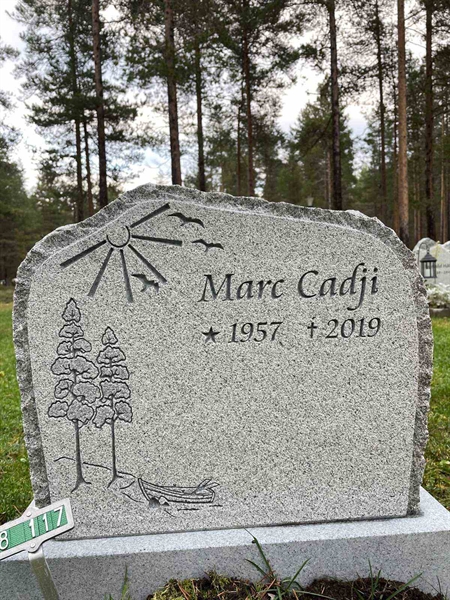 Grave number: 3 8   117