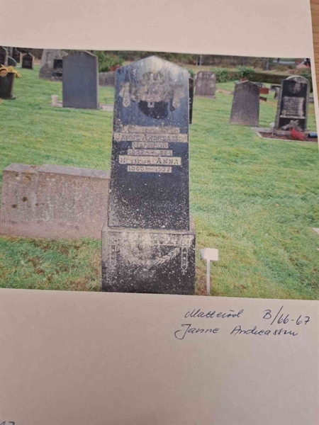 Gravnummer: 40 B    66-67