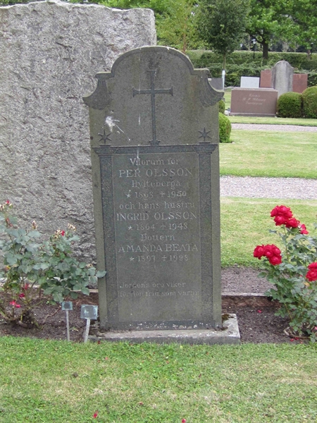 Grave number: 1 F    22