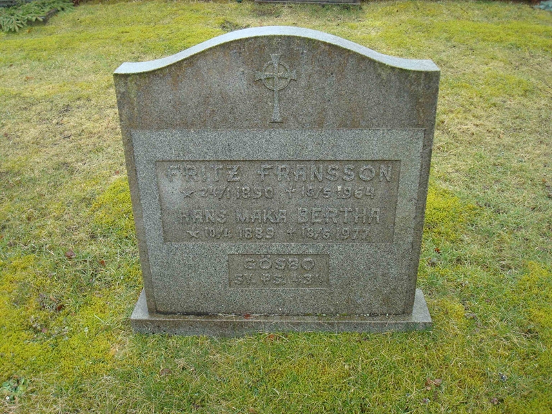 Grave number: BR C    71, 72