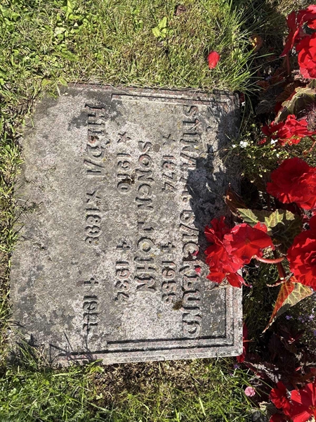 Grave number: IN 08   264