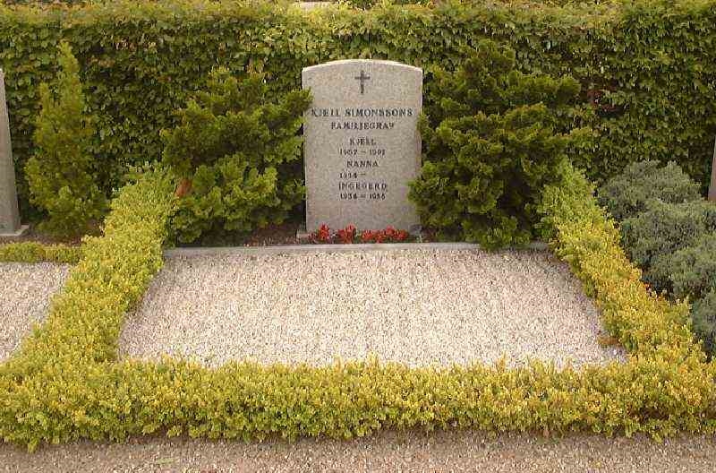 Grave number: NK H    67