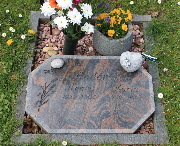 Grave number: Ö 46    84