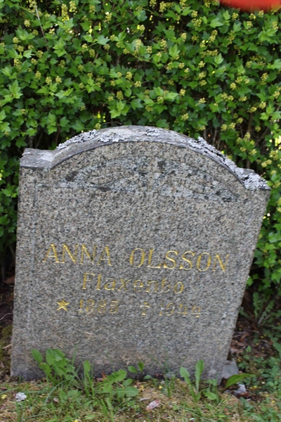 Grave number: A N  587