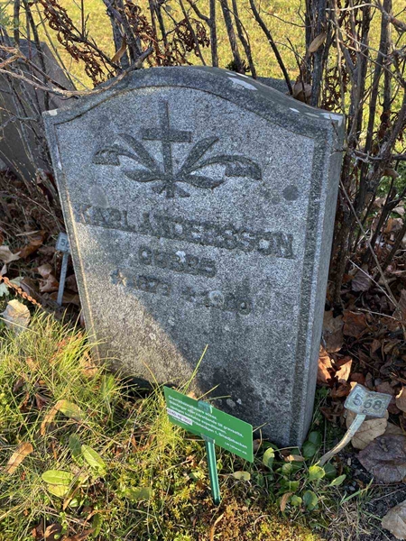 Gravnummer: GK A 3   568