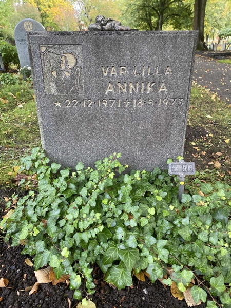 Grave number: 1 H    56