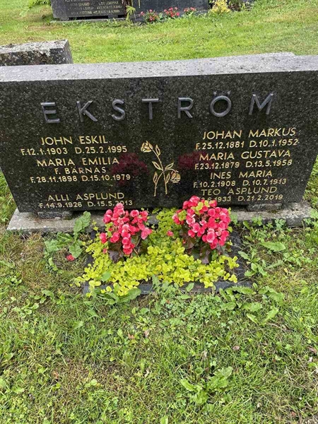 Grave number: N 4 4   607