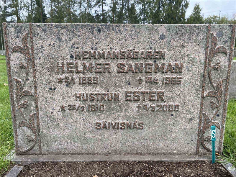 Grave number: 3 07    82