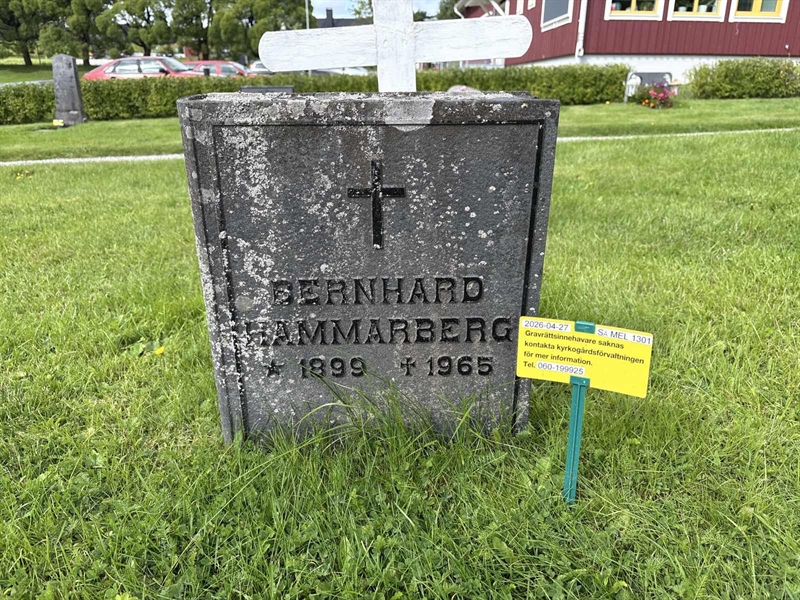 Grave number: SÄ MEL  1301