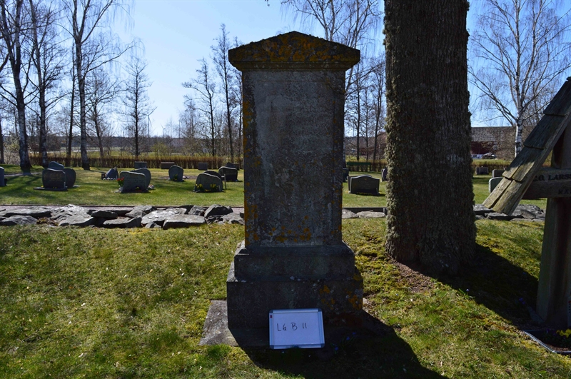 Grave number: LG B    11