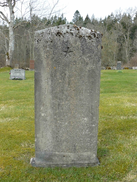 Grave number: La G A    53