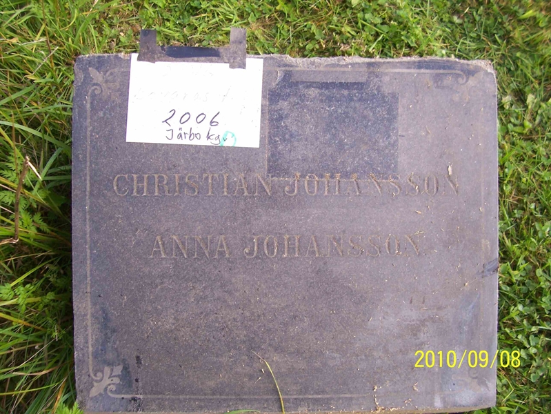 Grave number: 2 B   016B