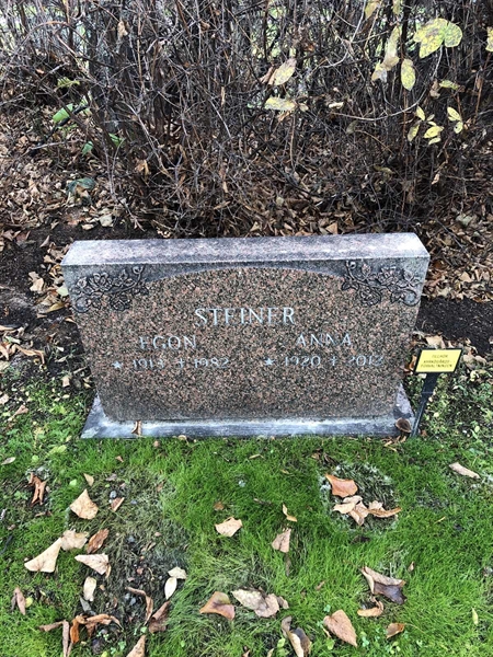 Grave number: 1 A1    84-85