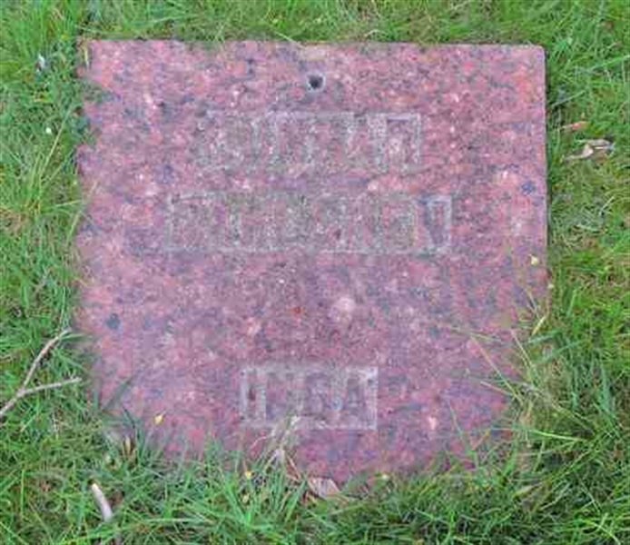 Grave number: SN HU    24