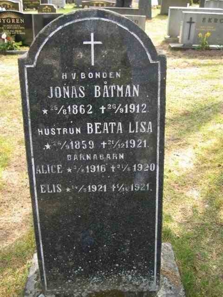 Grave number: 1 GG 01      4