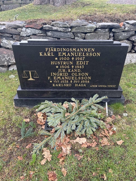 Grave number: Lax mell Kv3 57+58